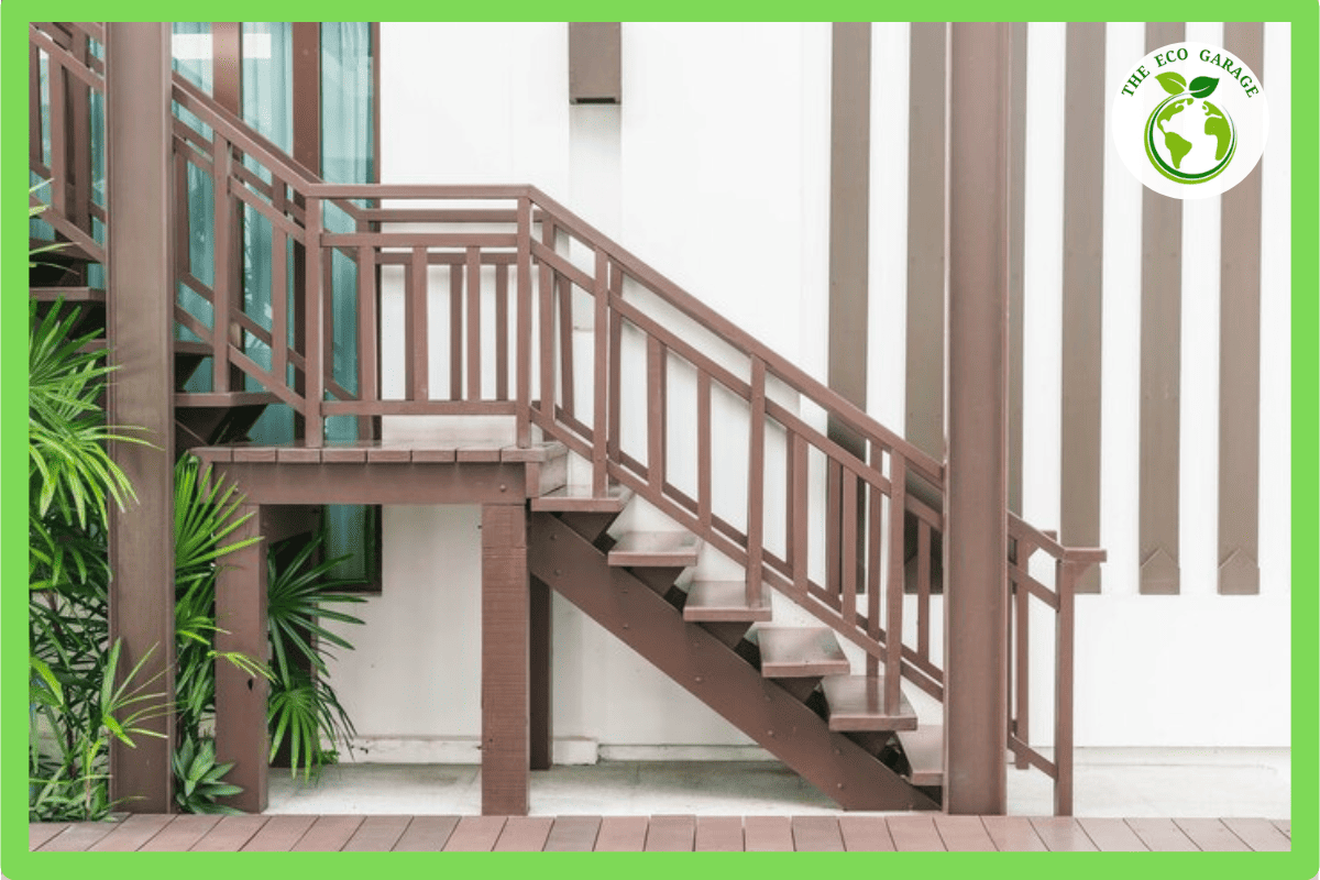 Stairs Wooden Railing