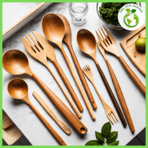 wooden cutlery