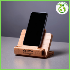 wooden phone stands