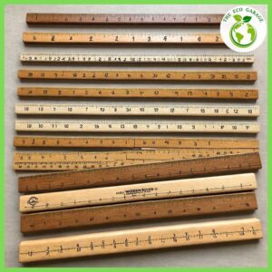 wooden rulers