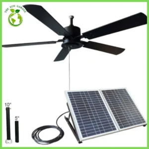 solar powered fan, solar powered ceiling fan
