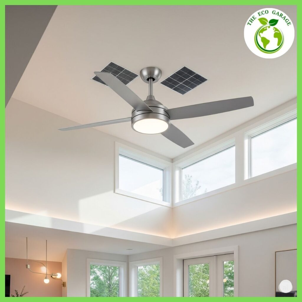 solar powered fan, solar powered ceiling fan
